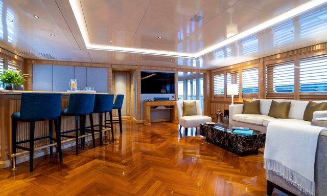 Tacanuya yacht Boat Deck Lounge