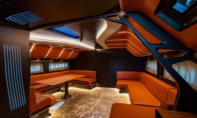 Bolide 80 yacht Italian Futuristic Aesthetic