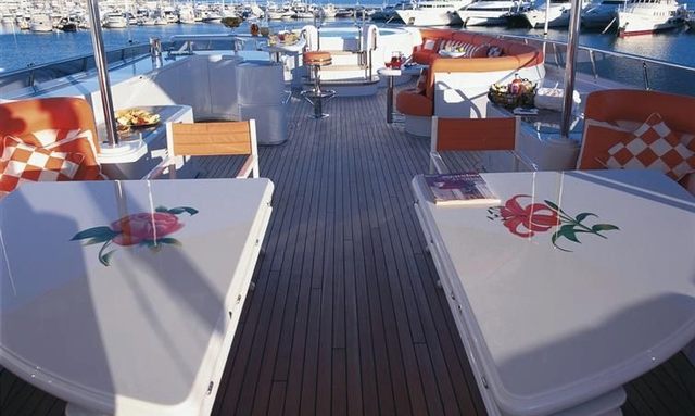 Harbour Moon yacht Sun Deck