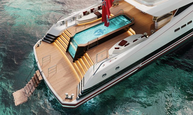 Sparta yacht The Pool Owns the Main Deck Aft