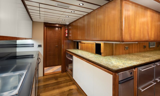 Mambo yacht Functional Galley