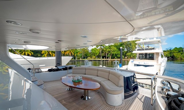 Fortis yacht Multiple Relaxation Areas