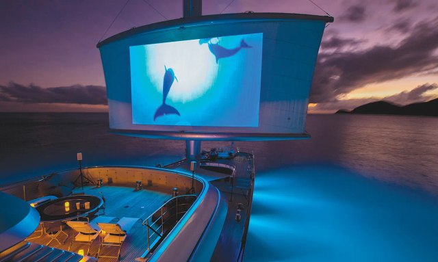 Maltese Falcon yacht Cinema