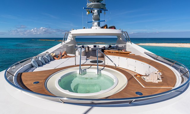 Reverie yacht Sun Deck Retreat