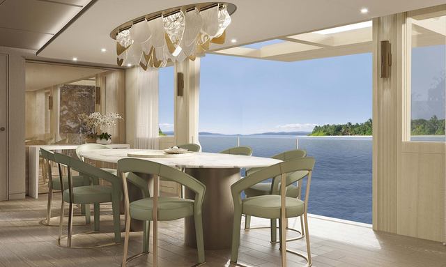 Spirit yacht Unique Dining Experience
