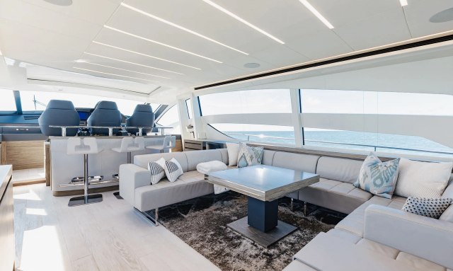 African Wild Dog yacht Expansive Windows