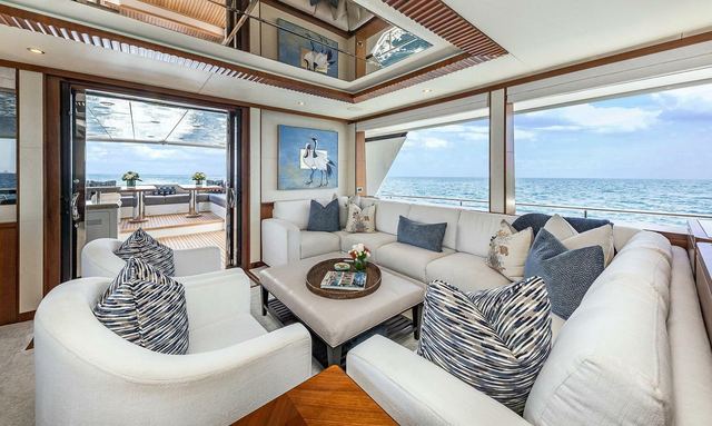 Bravo Zulu II yacht Skylounge Entertainment