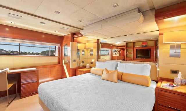 Rose of Kingston II yacht Master Suite Location