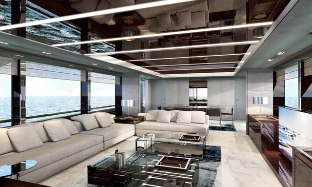 Taku yacht Open-Plan Living Concept