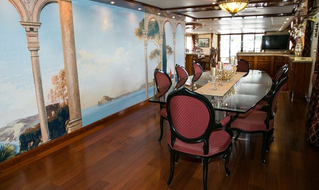 Aurora yacht Custom Interior Design