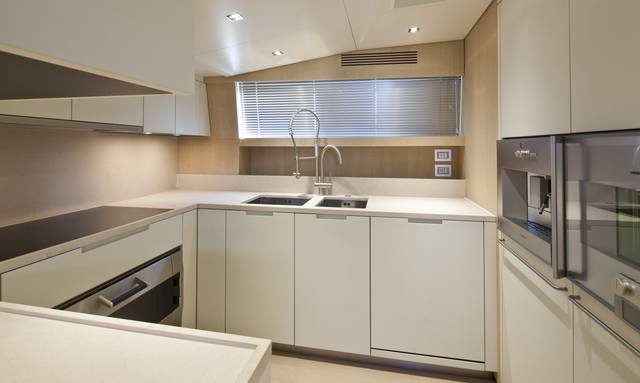 Lydia S yacht Gourmet Galley