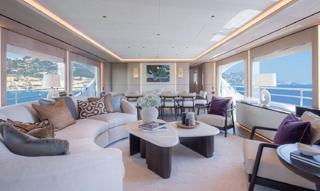 Mustique yacht Natural Light Focused Design