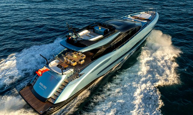 Delfina yacht Waterjet Propulsion with Joystick Control