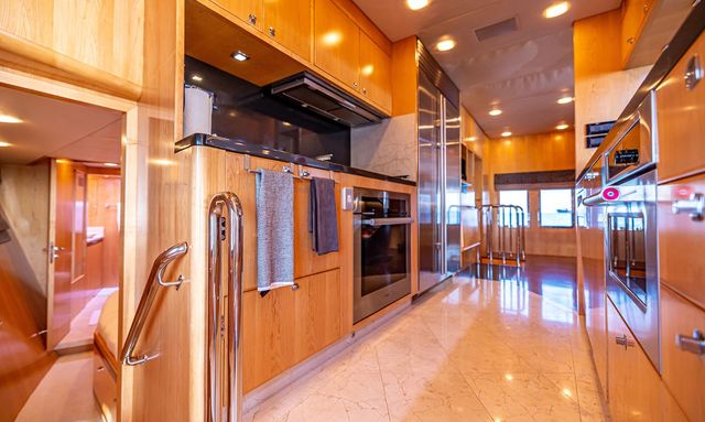 Salvator II yacht Impressive Galley