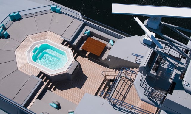 Skat yacht Helipad and Jacuzzi