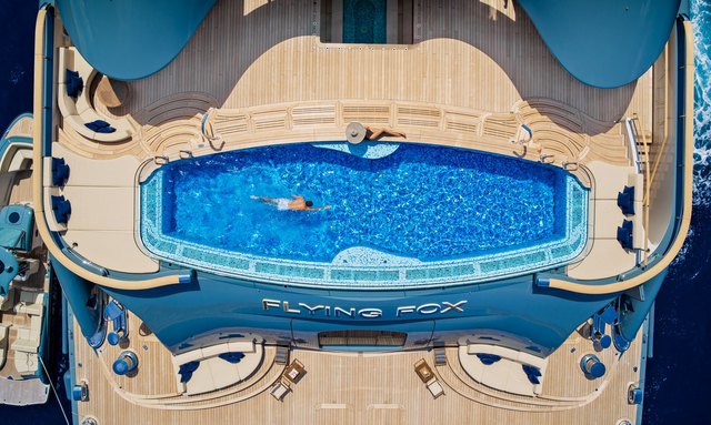 Flying Fox yacht One-of-a-kind pool 