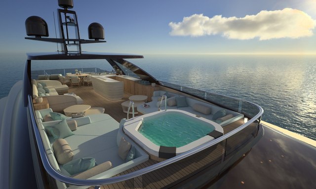 Anjelif yacht Top Deck Hot Tub