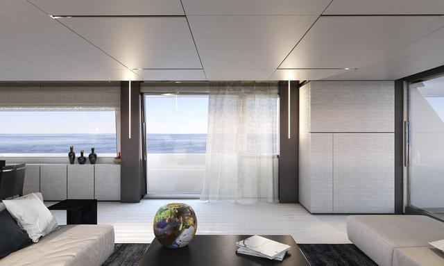 Naz yacht Main Deck Balcony