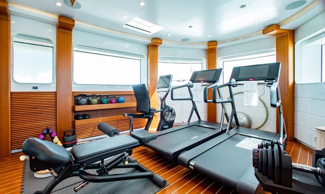 The Jewel yacht Gym