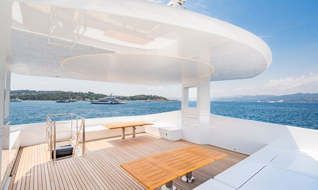 ICE yacht Sun Deck with a View