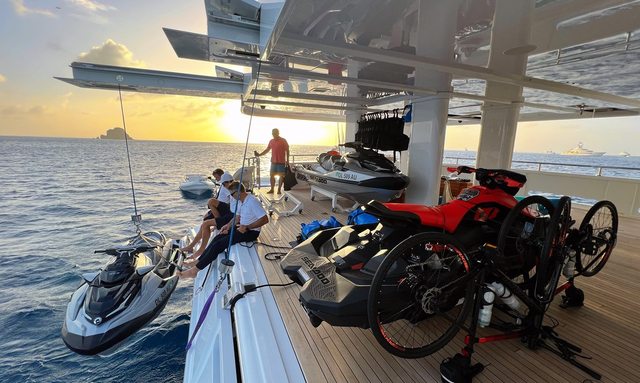 HH Noverra yacht Toy Storage Galore