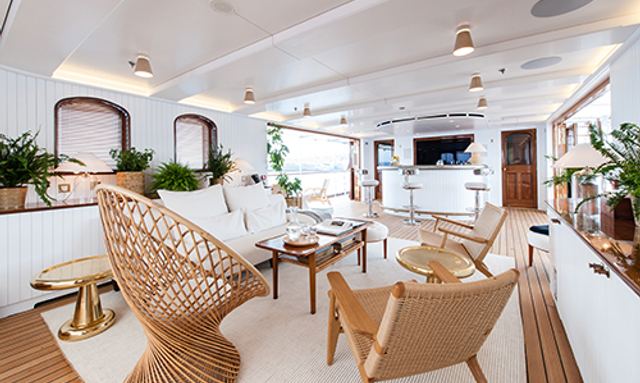 Shemara yacht Interior Design 