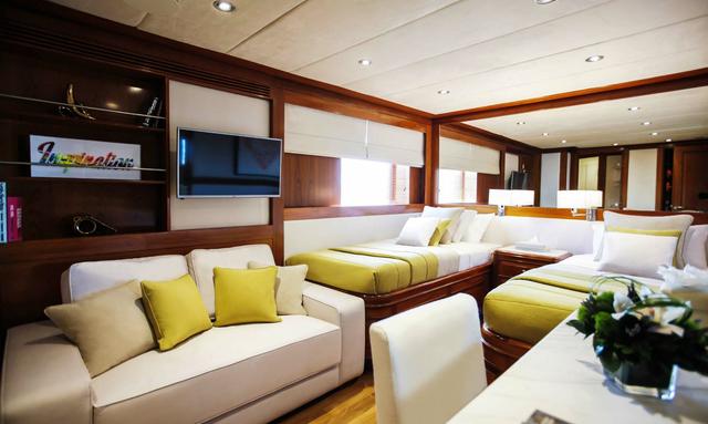 Masquenada yacht Luxurious Interior Design