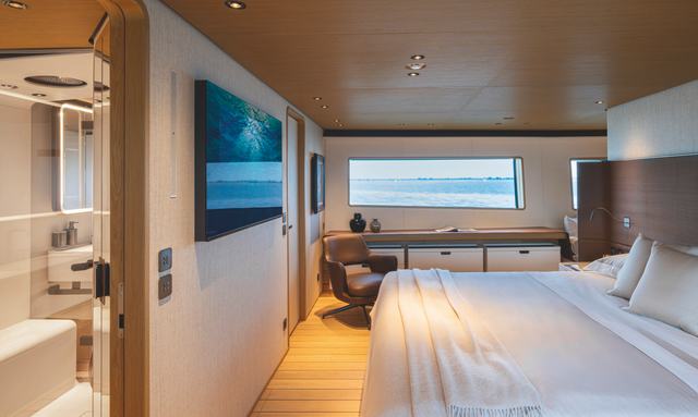 La Vetta yacht Full-Beam Owner’s Retreat