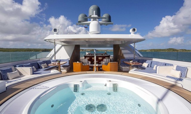 Rock.It yacht Sun deck jacuzzi