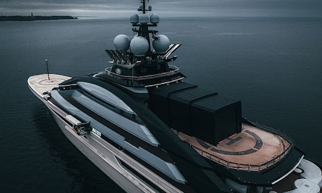 Nord yacht Bridge Deck Helipad