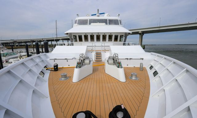Compass Rose yacht Large Beam and Interior Volume