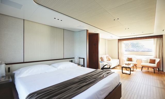 Confessa yacht Owner’s Suite With Excellent Separation