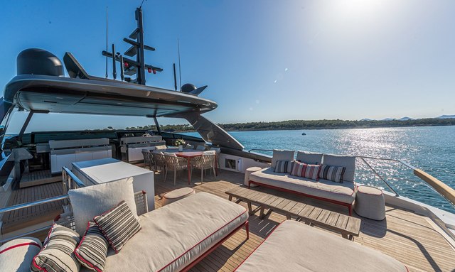 Regine yacht Flybridge Highlights