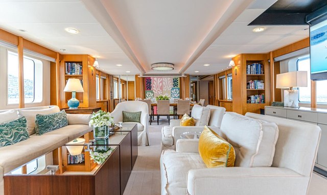 Tasia yacht Art Deco Interiors