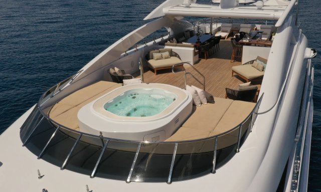 Como I yacht Sun Deck