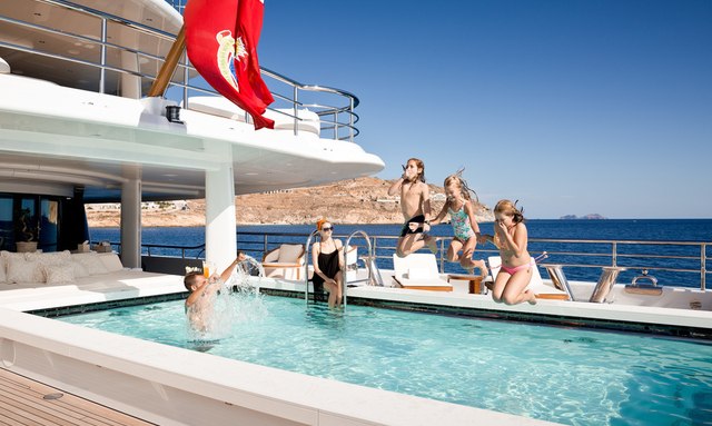 Plvs Vltra yacht Swimming Pool 