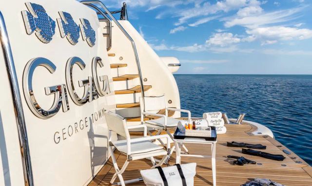 Mellon yacht Beach Club