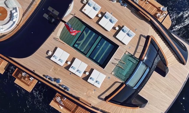 Breakthrough yacht World-Class Pool Deck