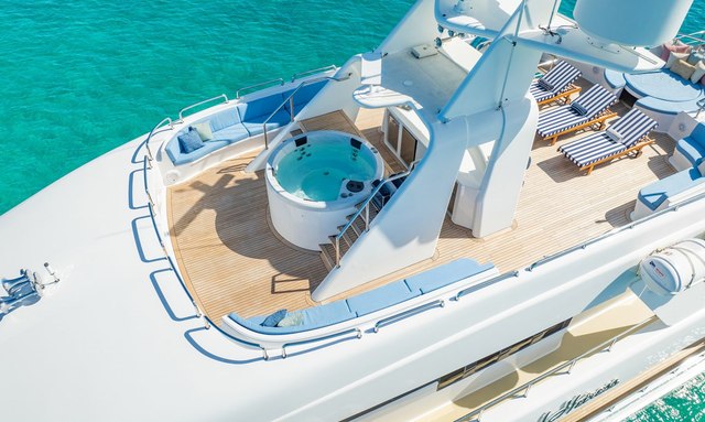 Island Heiress yacht Spacious Outdoor Areas