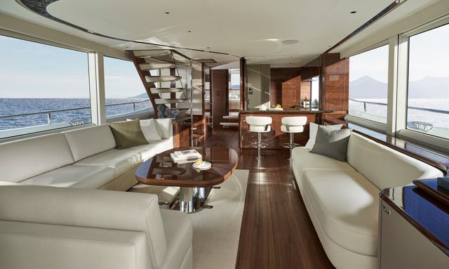 Forty Nine yacht Two Living Rooms