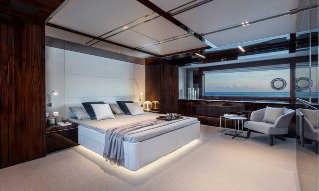 Cassidy Marie yacht Main Deck Owner's Suite
