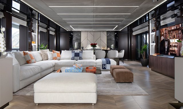 Gisa yacht Contemporary Interiors