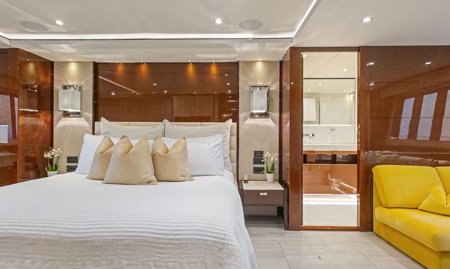 Ace 2 yacht Main Deck Master Suite