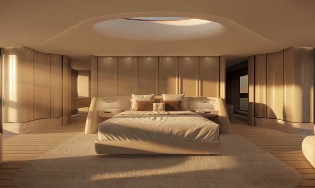 Virtuosity yacht Private Owner’s Apartment Deck