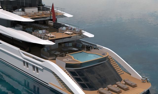 Project Bond yacht Leisure Filled Aft Deck