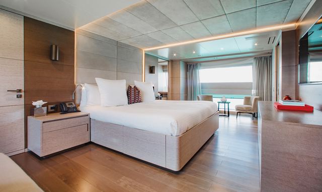 Cofina yacht Luxurious Owner's Suite