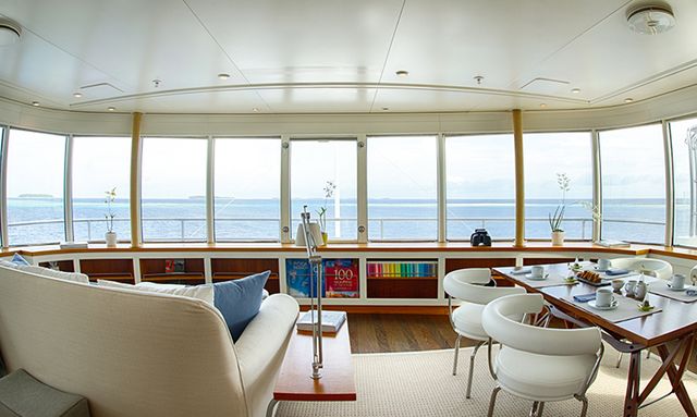 Senses yacht Observation Lounge Views