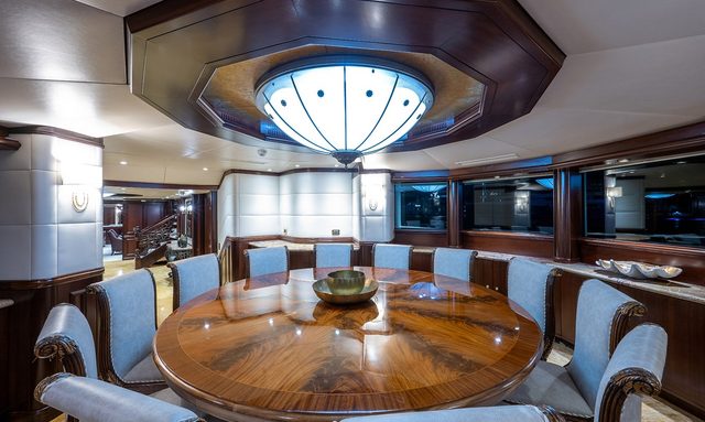 Starship yacht Formal Dining Area