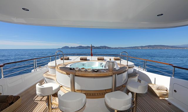 Solis yacht A Versatile Sundeck 