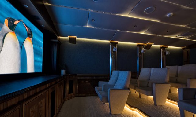 Aqua Lares yacht Movie Theatre